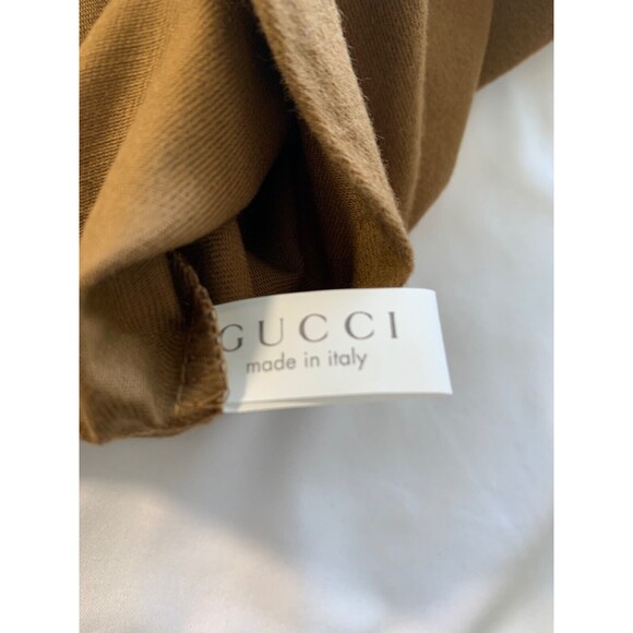 Gucci Brown Flannel Drawstring Dust Bag Shoe Storage Covers 1 set - Picture 2 of 7